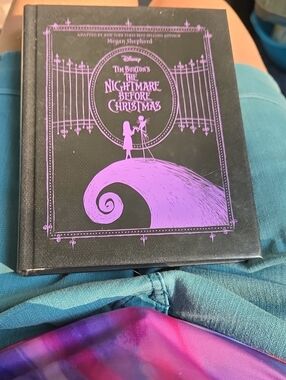 Disney Hardcover Book with Black and Purple Cover Art 1st Hardcover Edition HC